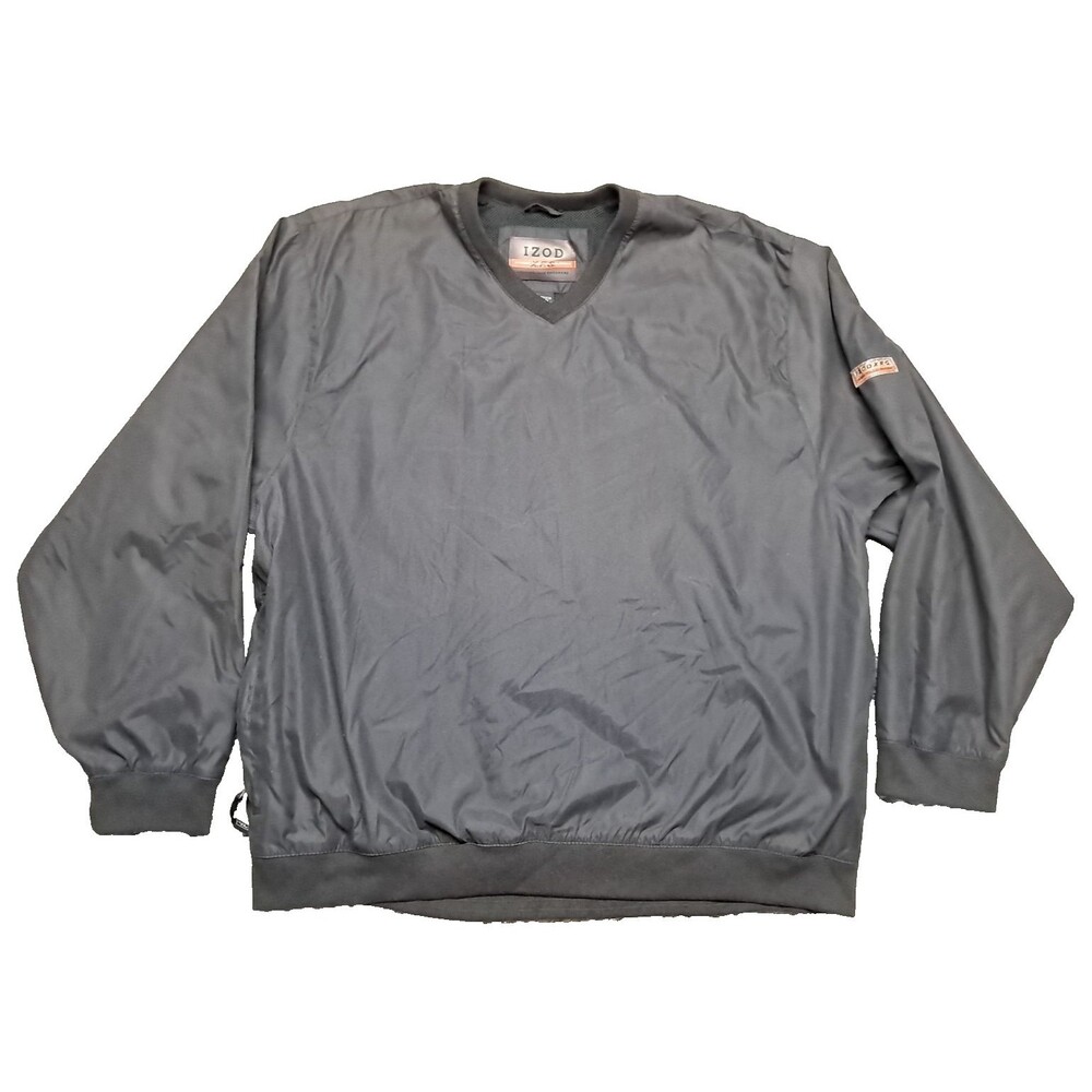 Izod Golf Pullover Top Mens Sz XL Windbreaker Outdoor X-treme Function Golfwear